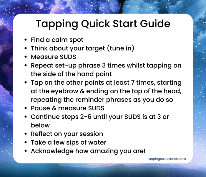 EFT Tapping Quick Start Guide